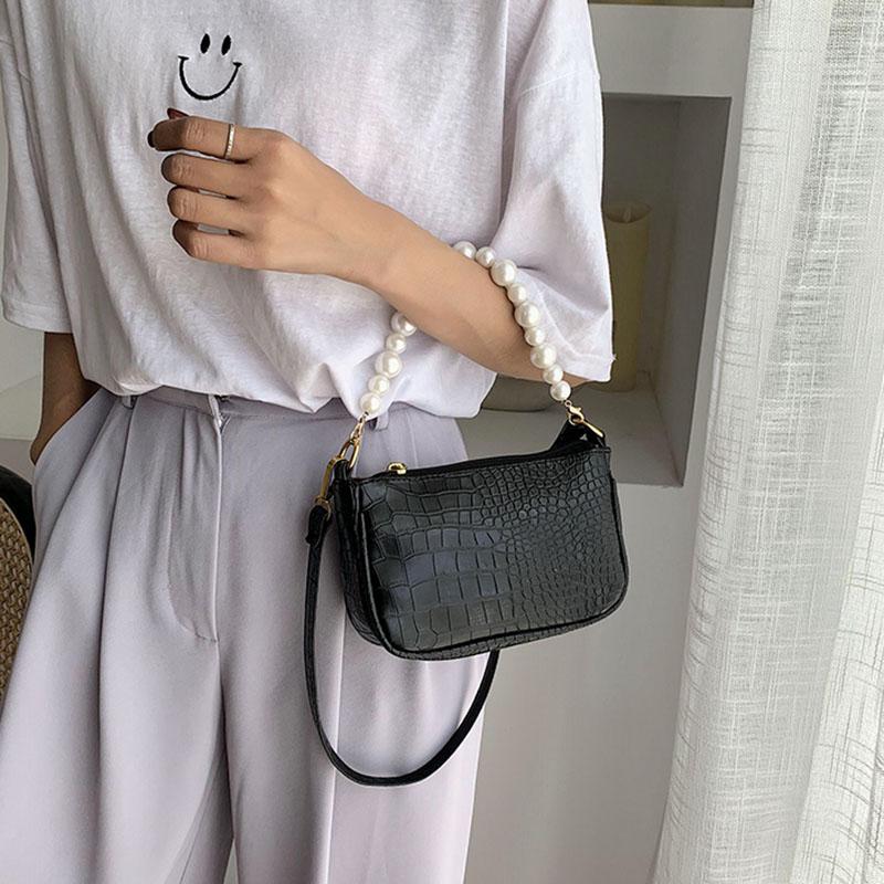 Pear Design Crocodile Pattern PU Leather Small Shoulder Bags For Women 2021 Summer Crossbody Bags Lady Travel Handbags, Black
Pear Design Crocodile Pattern PU Leather Small Shoulder Bags For Women 2021 Summer Crossbody Bags Lady Travel Handbags, Black
