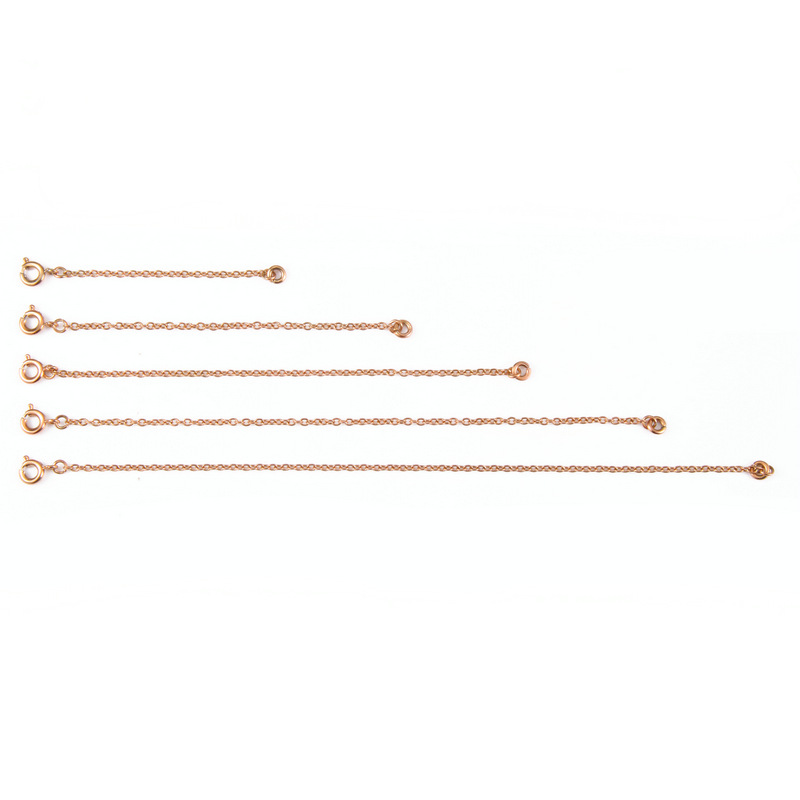 Jewelry Extender Chain Stainless Steel Extension Chains for Bracelet Necklace Jewellery Making