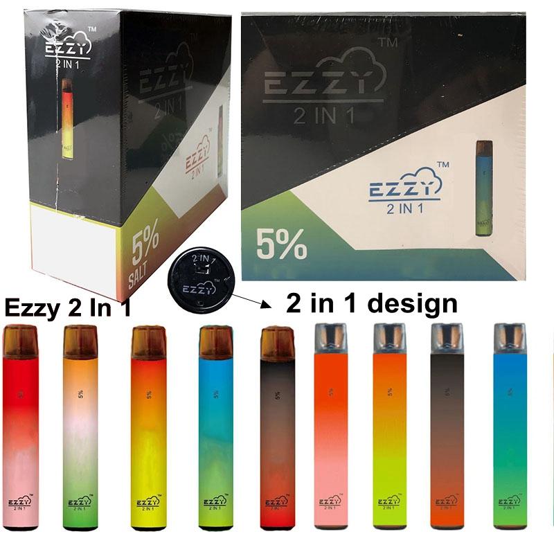EZZY 2 In 1 Disposable Vape Pen 6.5ml Oil Carts 900mah Battery 2000puffs Pre filled Device Pods Empty Disposable Vapes
EZZY 2 In 1 Disposable Vape Pen 6.5ml Oil Carts 900mah Battery 2000puffs Pre filled Device Pods Empty Disposable Vapes