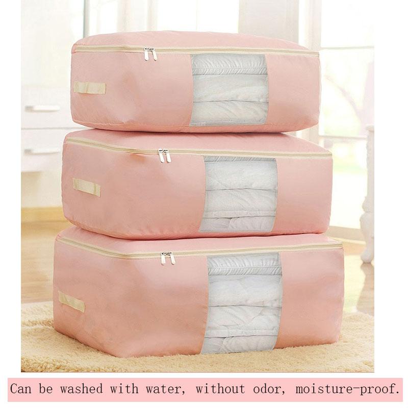Duffel Bags Oxford Cloth Quilt Storage Bag Large Clothing Household Clothes Finishing Waterproof And Moisture-proof, Pink m
Duffel Bags Oxford Cloth Quilt Storage Bag Large Clothing Household Clothes Finishing Waterproof And Moisture-proof, Pink m