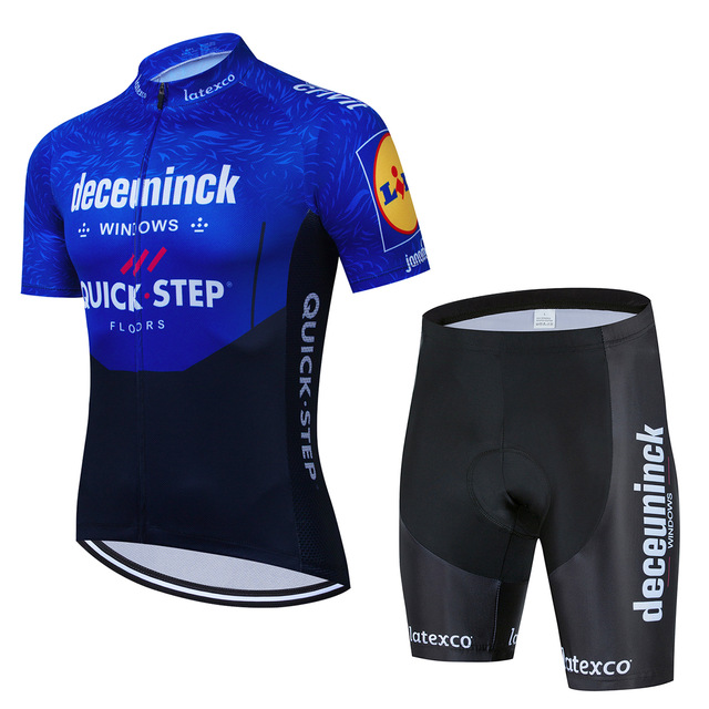 2021 Quick Step Cycling Jersey Summer Set Pro Team Cycling Clothing Road Bike Suit Bicycle Bib Shorts MTB Maillot Ciclismo Ropa, Black;blue 
2021 Quick Step Cycling Jersey Summer Set Pro Team Cycling Clothing Road Bike Suit Bicycle Bib Shorts MTB Maillot Ciclismo Ropa, Black;blue