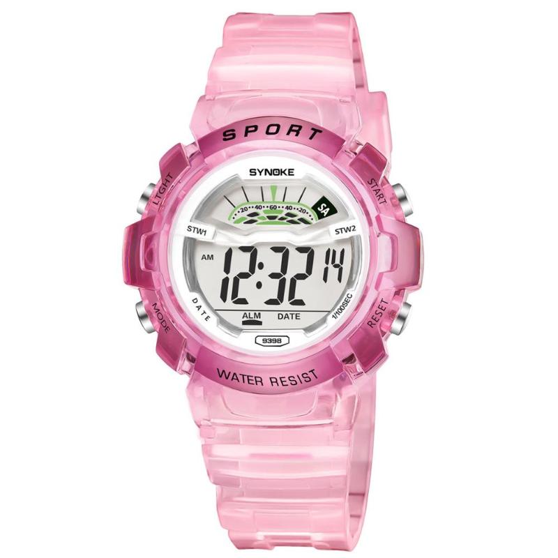 Wristwatches SYNOKE Children Watch Student Kids Sports Watches Waterproof Date LED Digital Wristwatch Boys Girls Gift Relogio, White
Wristwatches SYNOKE Children Watch Student Kids Sports Watches Waterproof Date LED Digital Wristwatch Boys Girls Gift Relogio, White