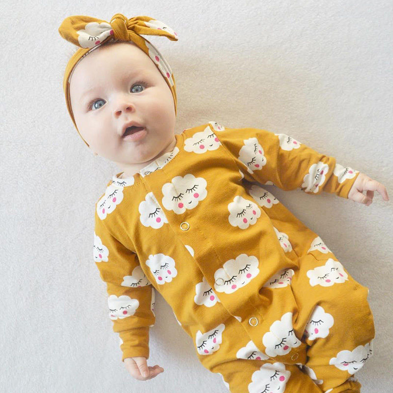 Girl Clothes Newborn Infant Baby Kids Girls Clothes Jumpsuit Romper Outfits Set, Yellow
Girl Clothes Newborn Infant Baby Kids Girls Clothes Jumpsuit Romper Outfits Set, Yellow