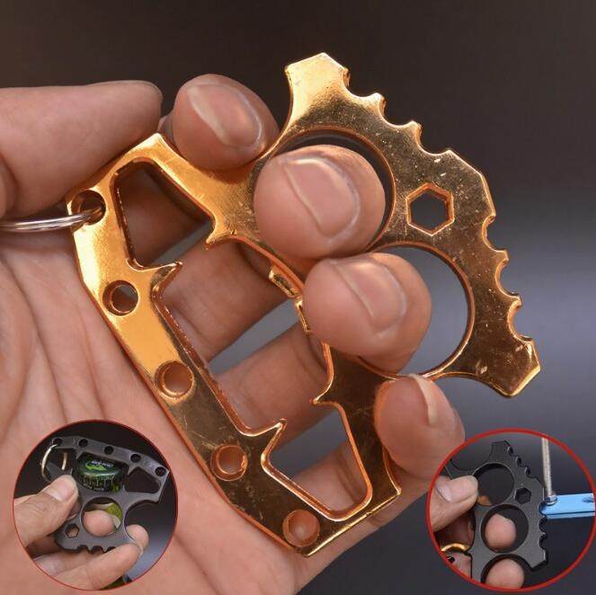 Bottle opener Wrench knuckle dusters 3 in 1 Self Defense Personal Security Women's and Men's self-defense Pendant
Bottle opener Wrench knuckle dusters 3 in 1 Self Defense Personal Security Women's and Men's self-defense Pendant