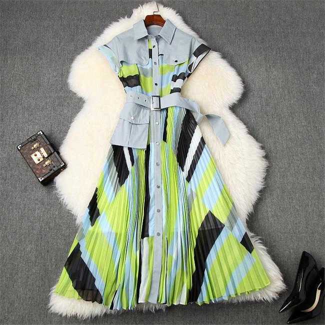 DressesHigh Casual Quality Runway Dress Summer Designer Woman Clothes Fashion Turn Down Collar Shirt Patchwork Print Midi Pleated Casual Dresses_GOOD, As pictures
DressesHigh Casual Quality Runway Dress Summer Designer Woman Clothes Fashion Turn Down Collar Shirt Patchwork Print Midi Pleated Casual Dresses_GOOD, As pictures