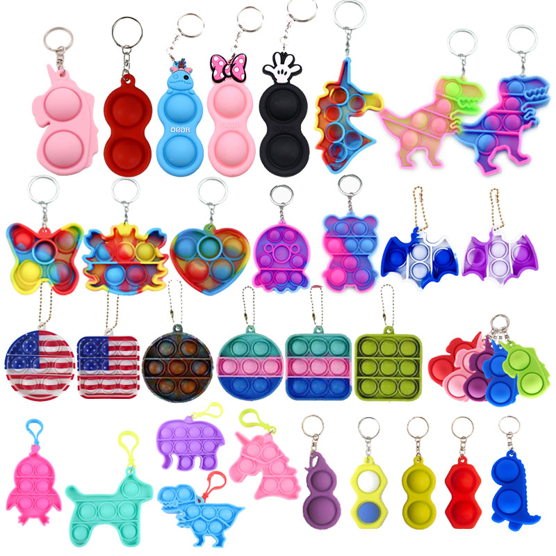 Silicon Sensory Bubbles Toys Keychains Cellphone Straps Simple Dimple Fidget Toy Stress Relief Unicorn Butterfly Crab Dinosaur Tie Dye Camou
Silicon Sensory Bubbles Toys Keychains Cellphone Straps Simple Dimple Fidget Toy Stress Relief Unicorn Butterfly Crab Dinosaur Tie Dye Camou
