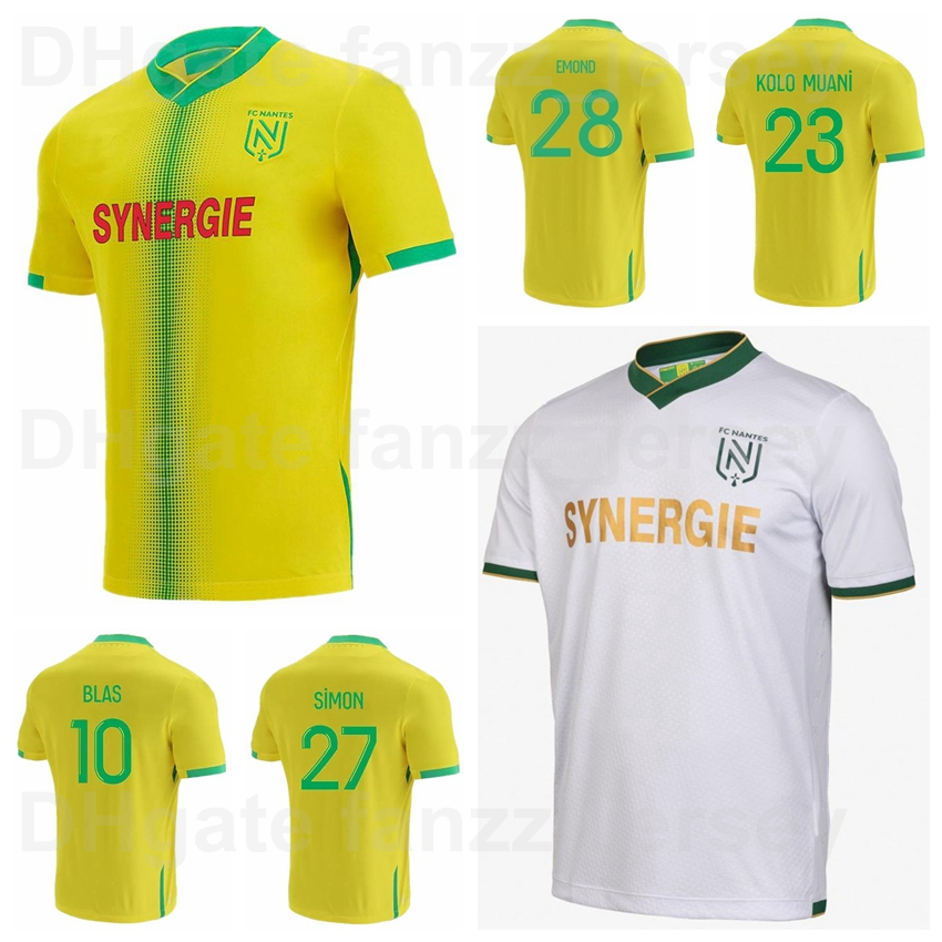 2021-2022 FC 27 SIMON Soccer Jersey Nantes 10 BLAS 23 KOLO MUANI 21 CASTELLETTO 1 LAFONT 14 TRAORE 12 APPIAH 4 PALLOIS 7 COULIBALY 26 LOUZA 28 EMOND Football Shirt Kits, White
2021-2022 FC 27 SIMON Soccer Jersey Nantes 10 BLAS 23 KOLO MUANI 21 CASTELLETTO 1 LAFONT 14 TRAORE 12 APPIAH 4 PALLOIS 7 COULIBALY 26 LOUZA 28 EMOND Football Shirt Kits, White