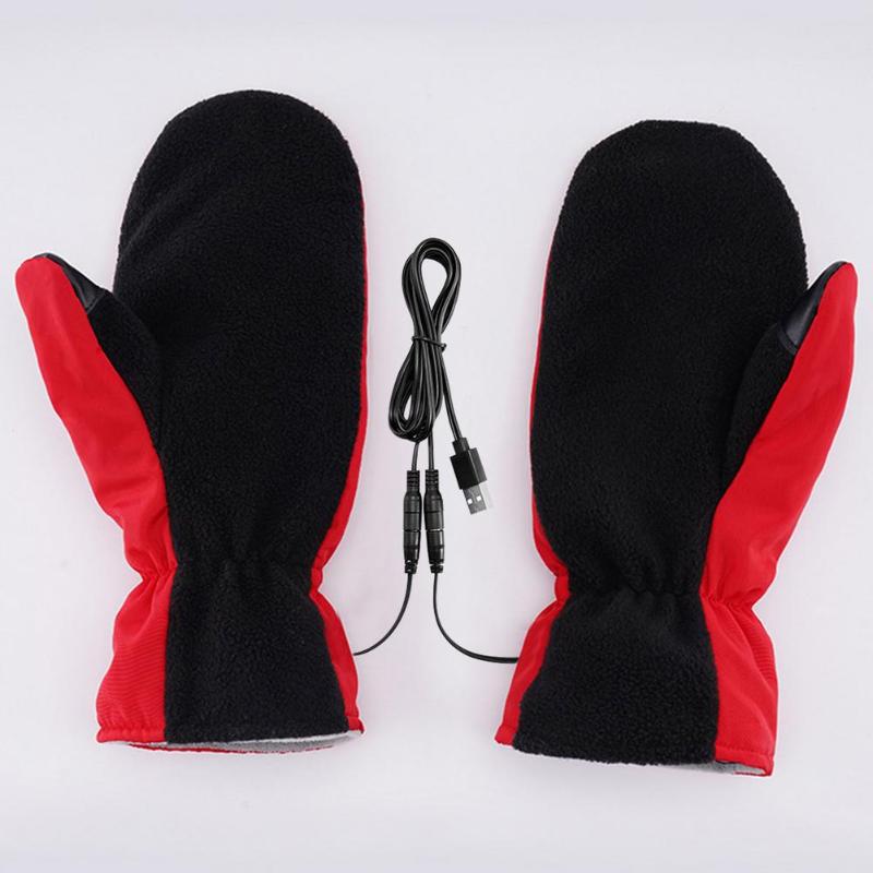Sports Gloves Motorcycle USB Heating Waterproof Thermal Insulated Heated Hand Warmer For Winter Outdoors Climbing Hiking, Black
Sports Gloves Motorcycle USB Heating Waterproof Thermal Insulated Heated Hand Warmer For Winter Outdoors Climbing Hiking, Black