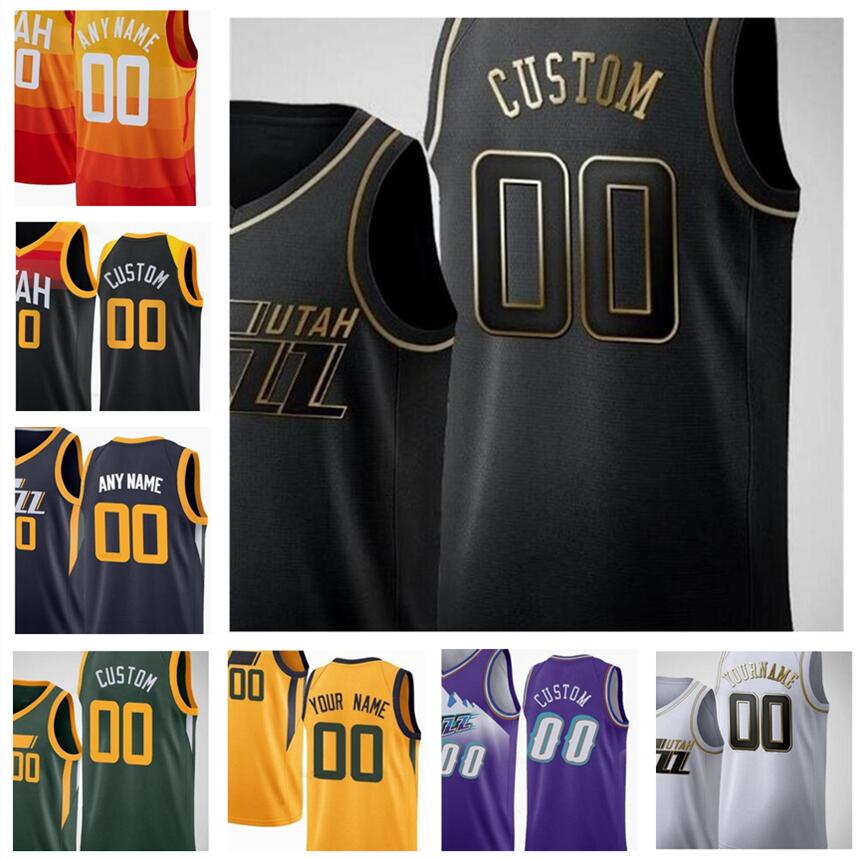 Custom Printed Donovan 45 Mitchell Mike 10 Conley Rudy 27 Gobert Bojan 44 Bogdanovic 00 Clarkson Men Woman Kids Youth Basketball Jerseys, Black;yellow
Custom Printed Donovan 45 Mitchell Mike 10 Conley Rudy 27 Gobert Bojan 44 Bogdanovic 00 Clarkson Men Woman Kids Youth Basketball Jerseys, Black;yellow