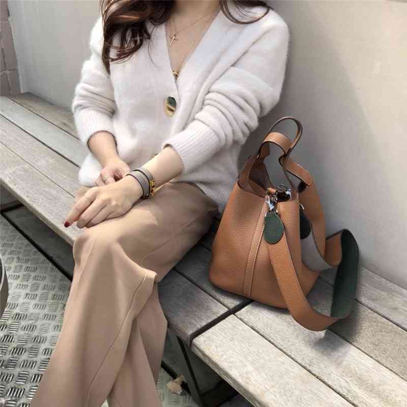 Solid Elegant Women Cardigans Casual V-Neck Cashmere Knitted Women Sweaters Coat Slim Autumn Winter Clothes Female 210602