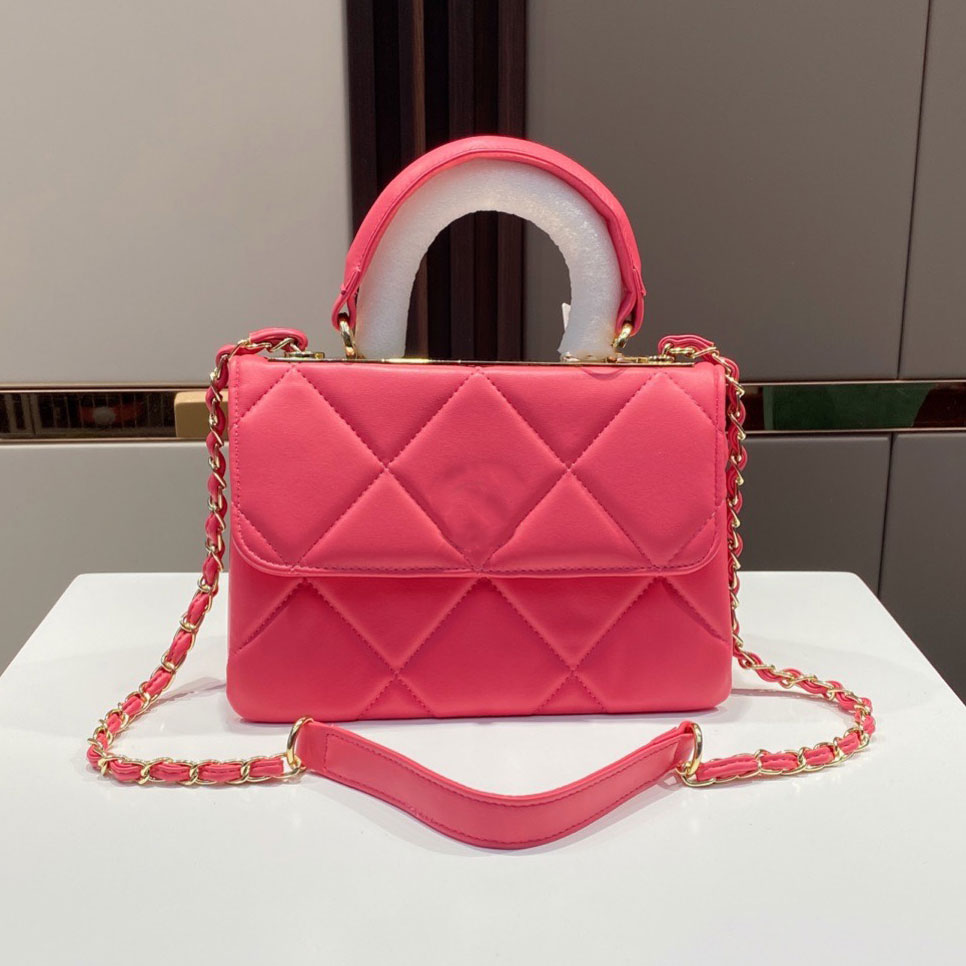 2022 Newest Designer handbag channel Women's brand luxury bag leather gold chain crossbody black and white pink cattle clip sheepskin shoulder 25cm, I need look other product
2022 Newest Designer handbag channel Women's brand luxury bag leather gold chain crossbody black and white pink cattle clip sheepskin shoulder 25cm, I need look other product