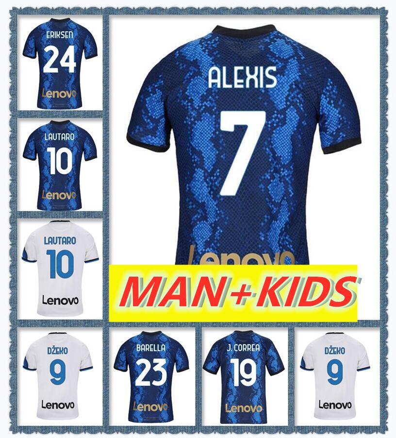 20 21 22 LUKAKU LAUTARO fourth 4th soccer jerseys DE VRIJ VIDAL BARELLA MILAN ERIKSEN football shirt inter 2021 2022 Long Sleeve HAKIMI GAGLIARDINI men kids kit sets
20 21 22 LUKAKU LAUTARO fourth 4th soccer jerseys DE VRIJ VIDAL BARELLA MILAN ERIKSEN football shirt inter 2021 2022 Long Sleeve HAKIMI GAGLIARDINI men kids kit sets