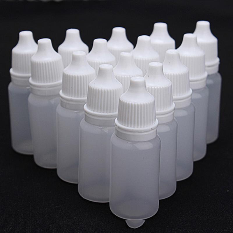

10Pcs 10ml Empty Plastic Extrudable Dropper Bottle Eye Drops Liquid Dispenser Store Small Empty Bottles
