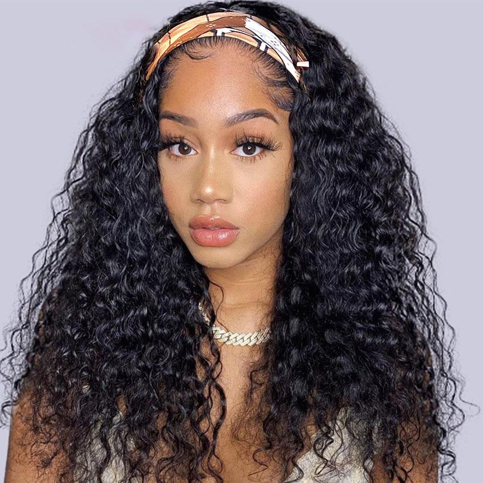 Water Wave Black Hair Women Headband Wig Fashion Loose Curly Non Lace Wigs For Women Easy Wear Head Band Wig
Water Wave Black Hair Women Headband Wig Fashion Loose Curly Non Lace Wigs For Women Easy Wear Head Band Wig