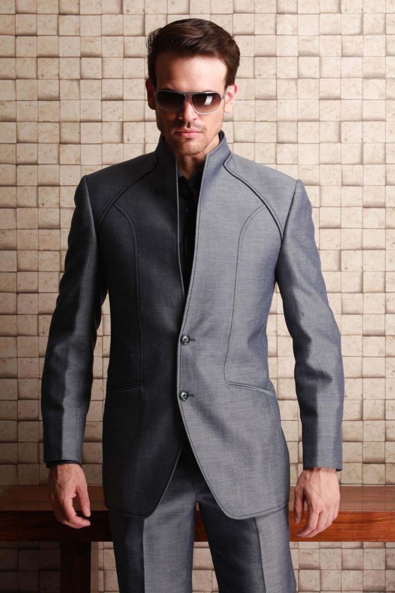 Men's Suits & Blazers Latest Chinese Collar Grey Terno Slim Fit Formal Blazer 2Pieces Wedding For Men Custome Homme Tuxedos Jacket+Pant, White;black
Men's Suits & Blazers Latest Chinese Collar Grey Terno Slim Fit Formal Blazer 2Pieces Wedding For Men Custome Homme Tuxedos Jacket+Pant, White;black