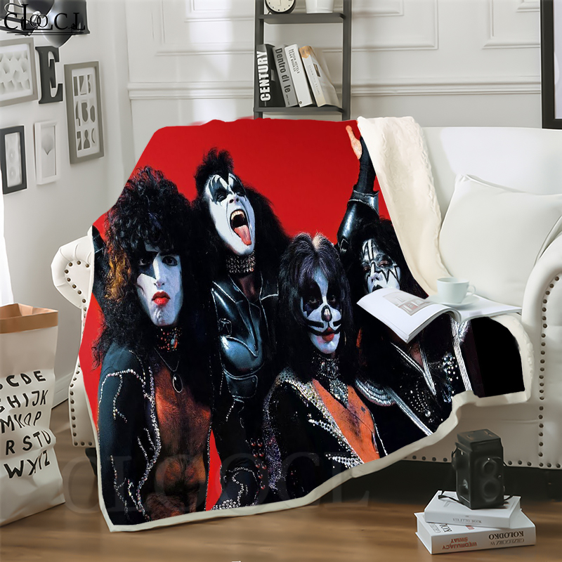 CLOOCL Arena Rock Kiss Band 3D Print Street Style Conditioning Blanket Sofa Teens Bedding Throw Blankets Plush Quilt
CLOOCL Arena Rock Kiss Band 3D Print Street Style Conditioning Blanket Sofa Teens Bedding Throw Blankets Plush Quilt