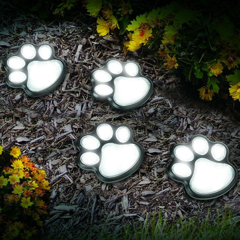New Print Lights Solar Bear Claw Lawn Lamp Solar Led Footprint Lamp Floor White warm Light
New Print Lights Solar Bear Claw Lawn Lamp Solar Led Footprint Lamp Floor White warm Light