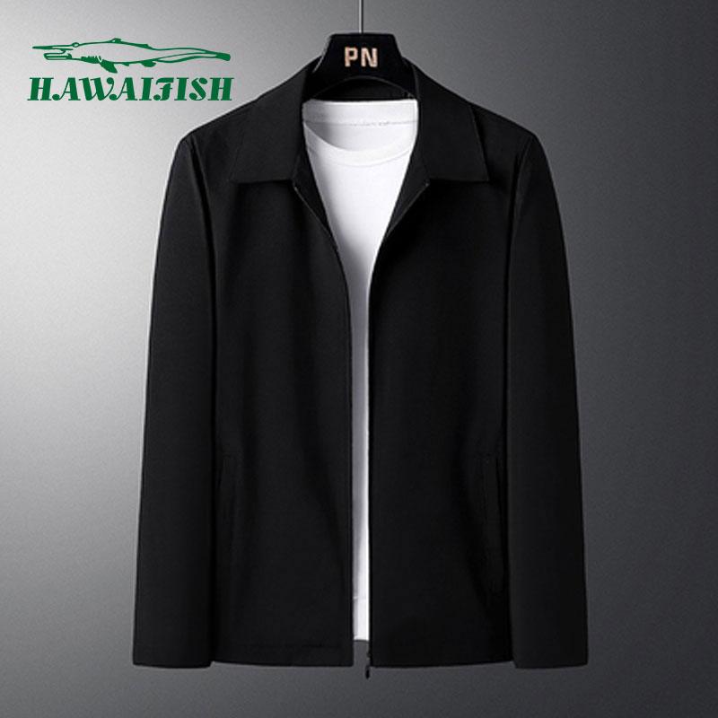 Men's Jackets Hawaifish Brand Jacket Men Spring And Autumn Thin Solid Color Fashion Chaqueta Hombre Business Casual Windbreaker, Blue
Men's Jackets Hawaifish Brand Jacket Men Spring And Autumn Thin Solid Color Fashion Chaqueta Hombre Business Casual Windbreaker, Blue