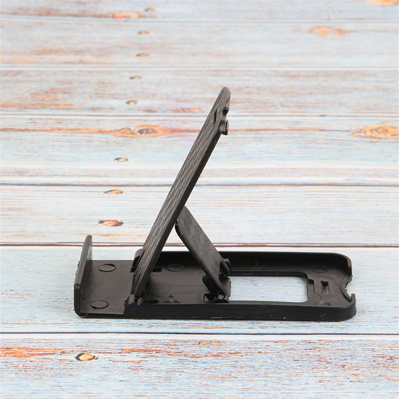 Universal Mini Cell Phone Mounts Holders Foldable Adjustable Plastic Stand Cradle Compact For Mobile iPhone Cellphone Accessories
