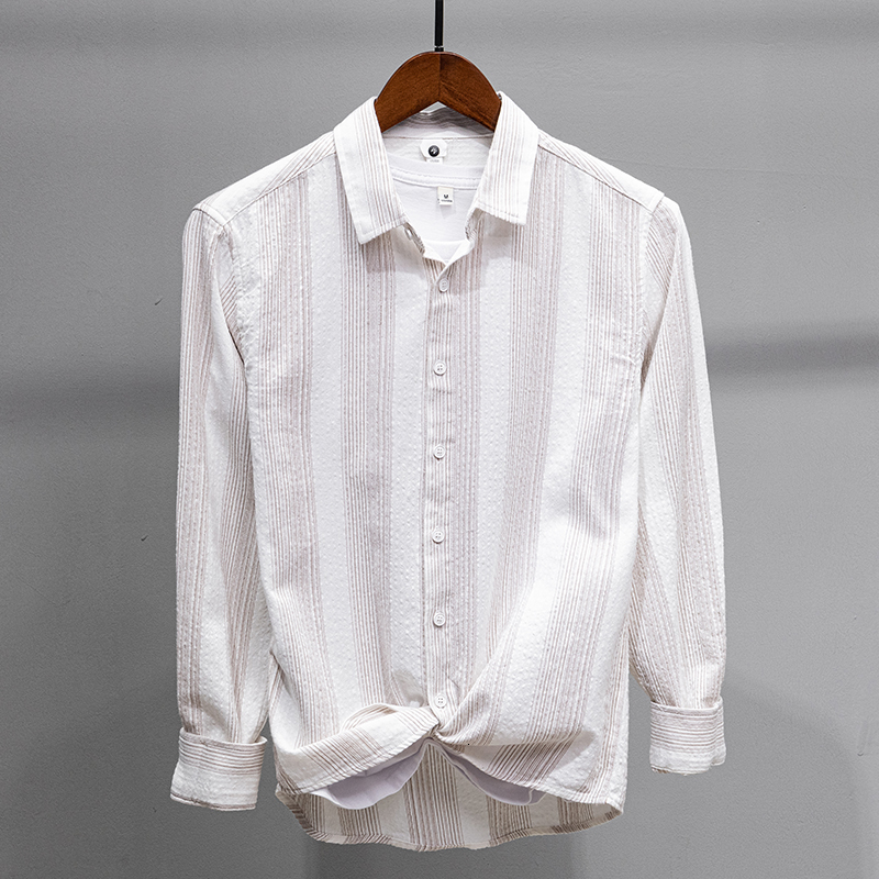 New 2021 Primavera Novo Estilo De Manga Longa Listrado Masculina Algodo Camisas Casuais Para Homens Confortvel Camisa Listra Camsia Bocp, Blue
New 2021 Primavera Novo Estilo De Manga Longa Listrado Masculina Algodo Camisas Casuais Para Homens Confortvel Camisa Listra Camsia Bocp, Blue