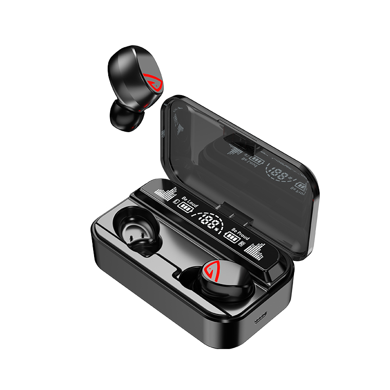 SKY-5 Bluetooth V 5.2 Earphones Waterproof Microphone Gaming 9D Stereo Wireless Earbuds New Private LED Digital Power Display TWS With 2000
SKY-5 Bluetooth V 5.2 Earphones Waterproof Microphone Gaming 9D Stereo Wireless Earbuds New Private LED Digital Power Display TWS With 2000