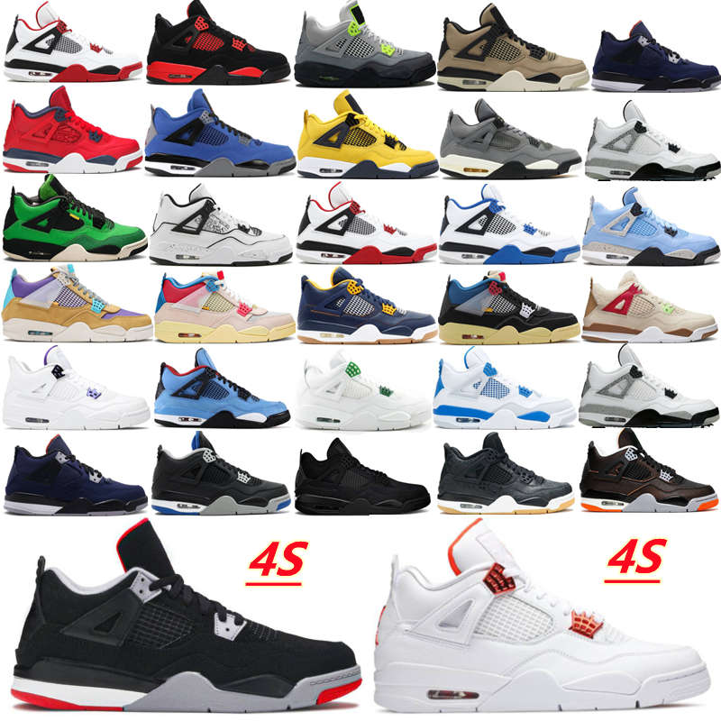 2022 high quality Basketball Shoes University Blue 4s Obsidian Bred Patent UNC Dark Mocha White Oreo Red Thunder Sail Cool Grey Black Cat 4 Trainers Sneakers, Box
2022 high quality Basketball Shoes University Blue 4s Obsidian Bred Patent UNC Dark Mocha White Oreo Red Thunder Sail Cool Grey Black Cat 4 Trainers Sneakers, Box