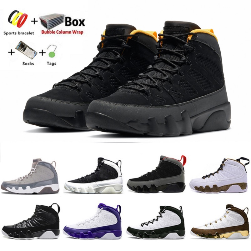 With Box University Gold Jumpman 9 men basketball shoes fashion Gym Chile red Black white Citrus the world UNC Racer Photo Blue mens trainers sports Sneakers, Color#9
With Box University Gold Jumpman 9 men basketball shoes fashion Gym Chile red Black white Citrus the world UNC Racer Photo Blue mens trainers sports Sneakers, Color#9