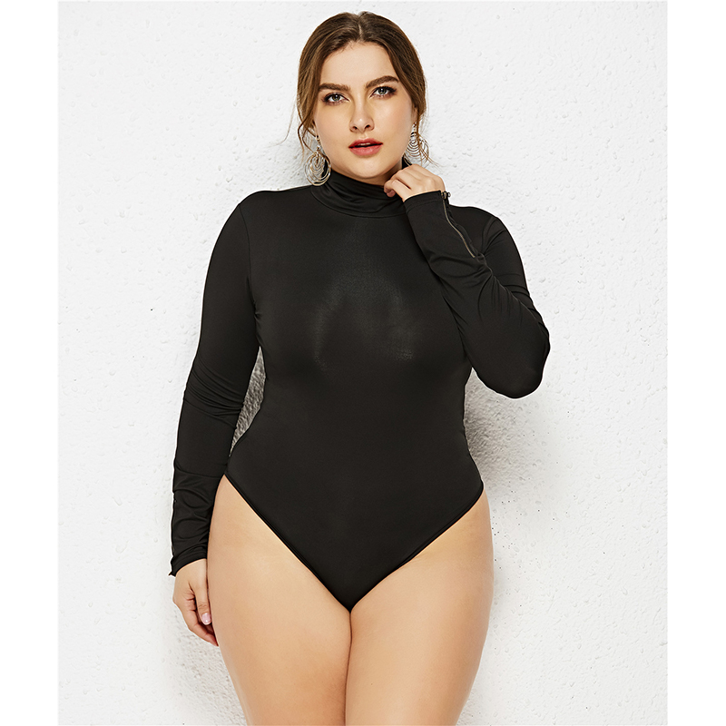 Autumn and winter models XL women's sexy bottoming shirt solid color one-piece high-neck long-sleeved triangle skinny, Black
Autumn and winter models XL women's sexy bottoming shirt solid color one-piece high-neck long-sleeved triangle skinny, Black
