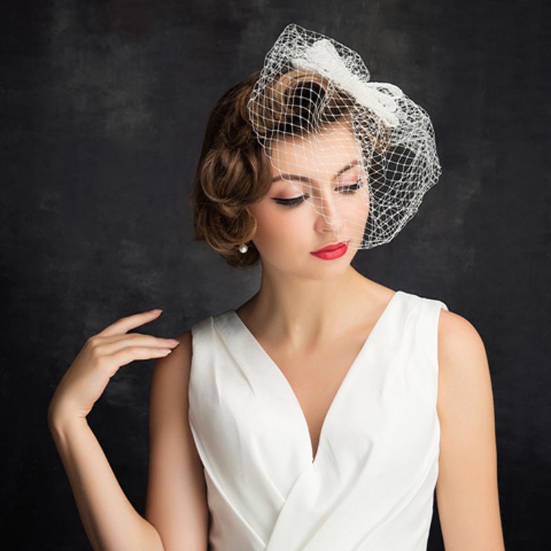 Headpieces Fashion Simple Bow Bride Hat Covered Face Headwear For Wedding Party Women Hair Accessories
Headpieces Fashion Simple Bow Bride Hat Covered Face Headwear For Wedding Party Women Hair Accessories