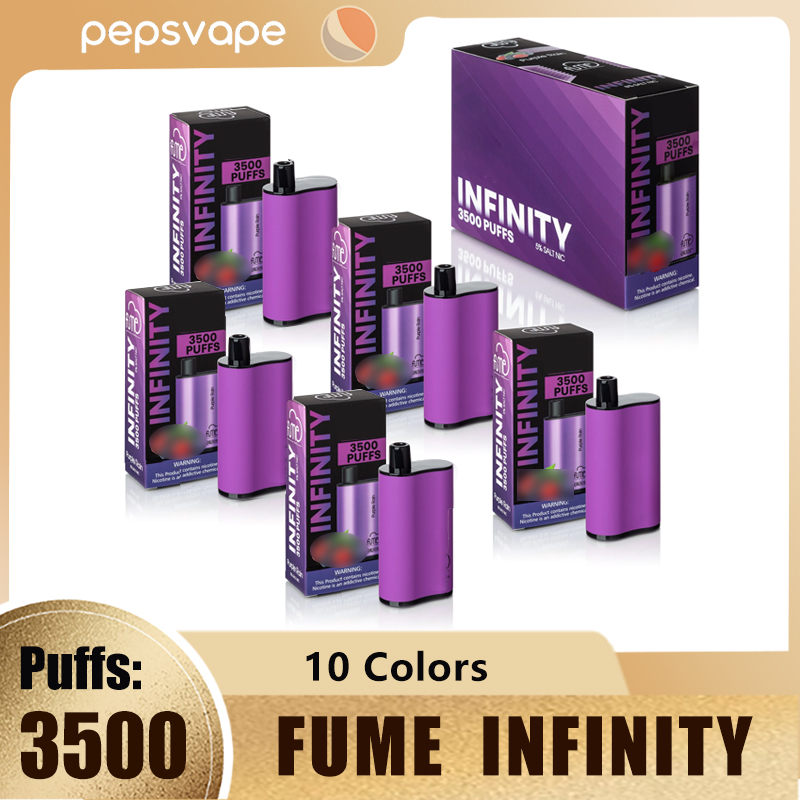 Fumed INFINITY Disposable Vape Pen Kit cigarette 1500mAh Battery 2500Puffs Pre-Filled Pods Cartridges Vapors Device e Cigs Vaporizers Kits p
Fumed INFINITY Disposable Vape Pen Kit cigarette 1500mAh Battery 2500Puffs Pre-Filled Pods Cartridges Vapors Device e Cigs Vaporizers Kits p