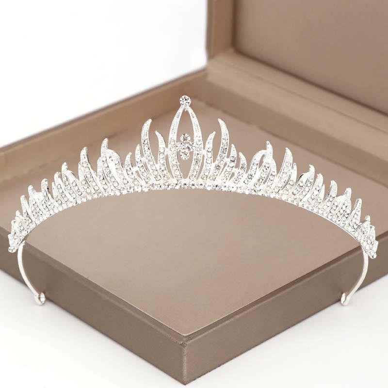 Hair Clips & Barrettes Gorgeous Ornaments Handmade Crystal Tiara Crown Bridal Rhinestone Headbands Women Party Prom Wedding Accessories XH, Golden;silver 
Hair Clips & Barrettes Gorgeous Ornaments Handmade Crystal Tiara Crown Bridal Rhinestone Headbands Women Party Prom Wedding Accessories XH, Golden;silver