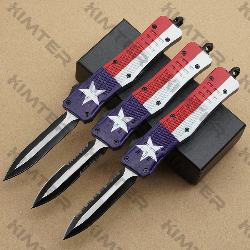 8'' Medium size A161 out the front automatic Knife 616 Lonestar DUAL ACTION 440C Blade EDC Tactical Tools Pocket Knives 3D printin
8'' Medium size A161 out the front automatic Knife 616 Lonestar DUAL ACTION 440C Blade EDC Tactical Tools Pocket Knives 3D printin