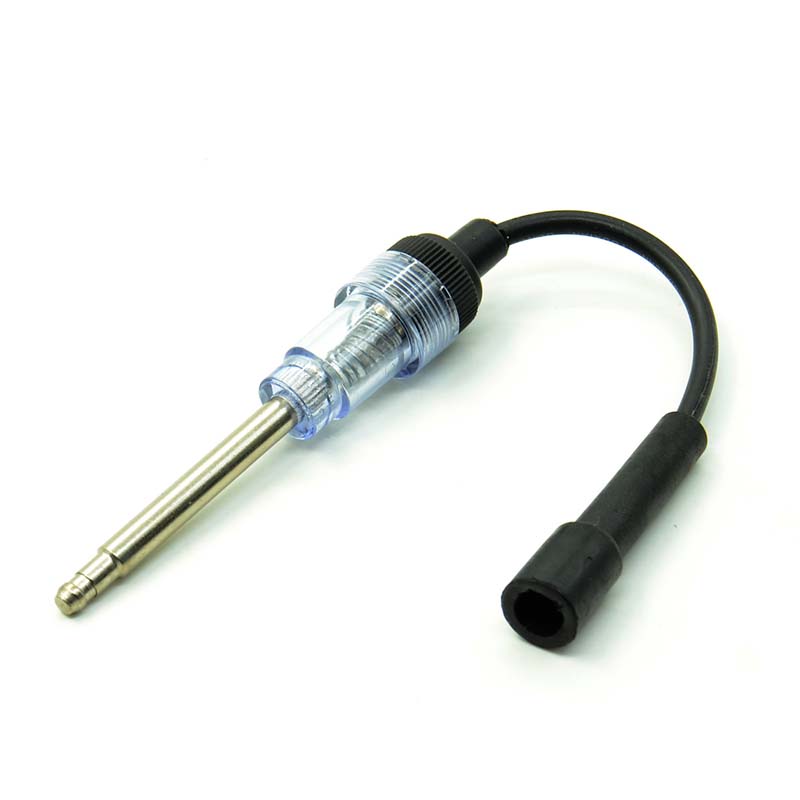 Vehicle Spark Plug Tester Ignition Repair Kit Tool 12V In-Line Cars Igniton-Spark Wire Test Detector Tools