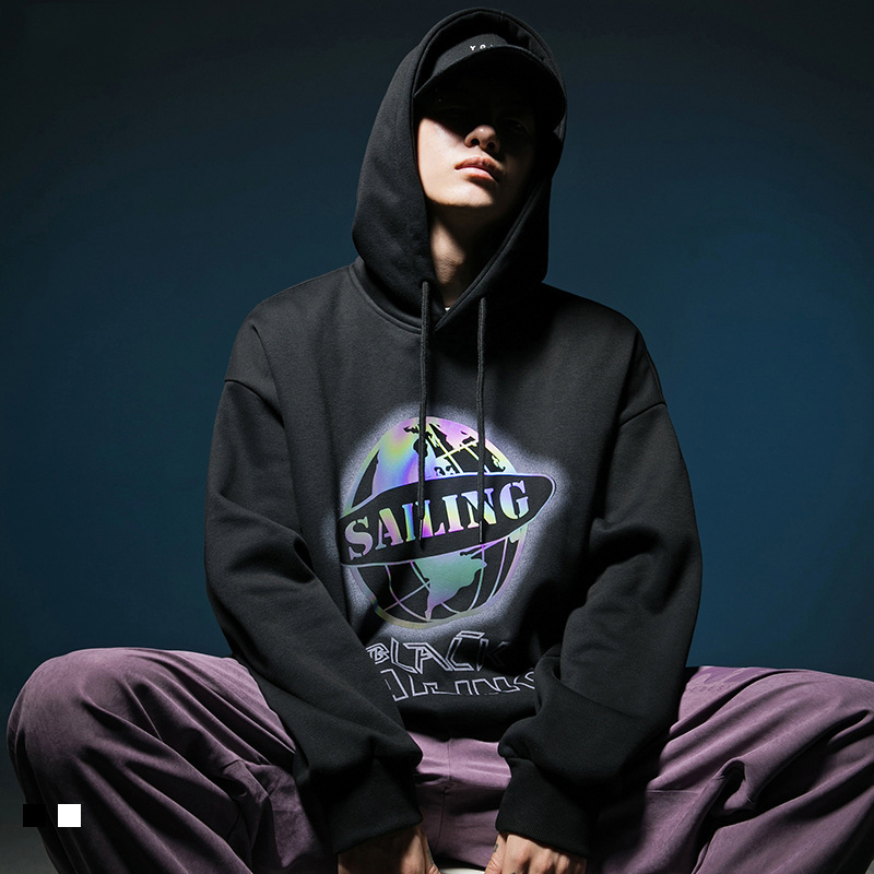 2021 Hoodie Men Reflective Pattern Hooded Oversize Cotton Autumn New Hip Hop Streetwear Harajuku Sweatshirt Male Couple Hoodies 2hfq, White 
2021 Hoodie Men Reflective Pattern Hooded Oversize Cotton Autumn New Hip Hop Streetwear Harajuku Sweatshirt Male Couple Hoodies 2hfq, White