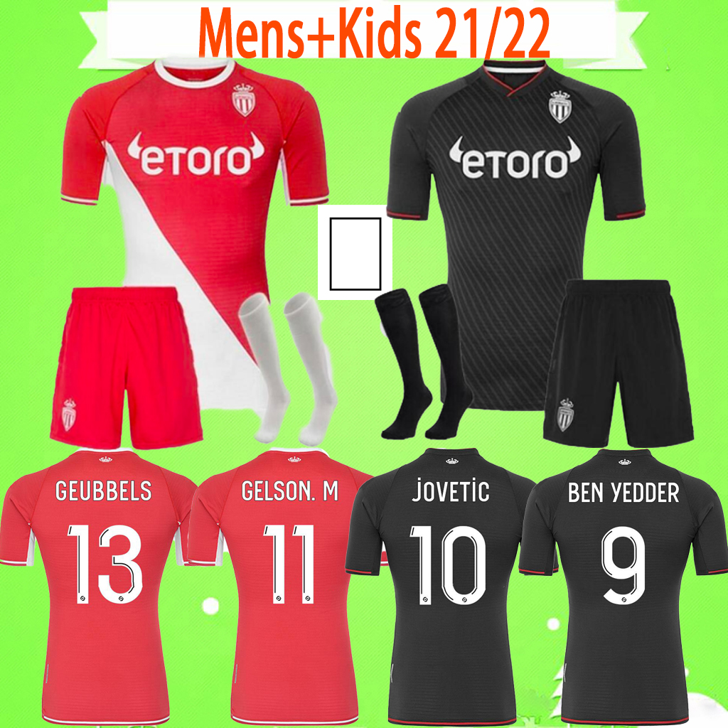 Adult + Kids Kit 2021 2022 Monaco BEN AS YEDDER VOLLAND DIOP Soccer Jerseys JOVETIC child Football Shirt 21 22 children maillot Flocage JORGE Men set uniform boys suit, Soccer kit 21/22
Adult + Kids Kit 2021 2022 Monaco BEN AS YEDDER VOLLAND DIOP Soccer Jerseys JOVETIC child Football Shirt 21 22 children maillot Flocage JORGE Men set uniform boys suit, Soccer kit 21/22