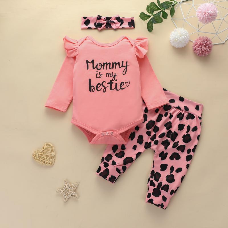 Clothing Sets Spring Autumn Baby Girls Outfits Fashion Casual Long Sleeve Jumpsuit + Leopard Trousers Headband Suit, White
Clothing Sets Spring Autumn Baby Girls Outfits Fashion Casual Long Sleeve Jumpsuit + Leopard Trousers Headband Suit, White