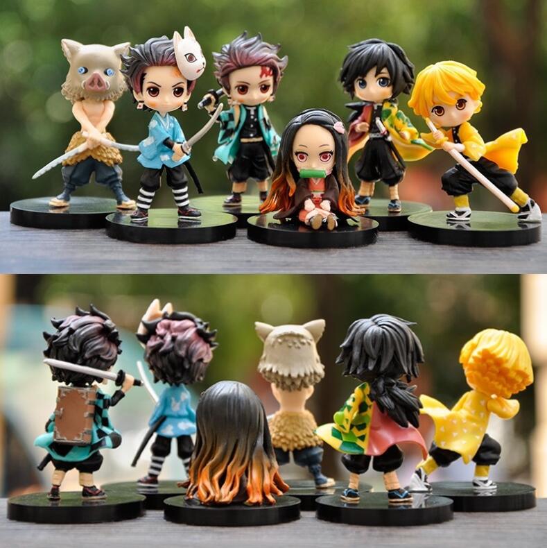 Demon Slayer Anime Action Figure Kimetsu no Yaiba Kamado Tanjirou Agatsuma Zenitsu Nezuko Warrior PVC Model Toys, Multicolor
Demon Slayer Anime Action Figure Kimetsu no Yaiba Kamado Tanjirou Agatsuma Zenitsu Nezuko Warrior PVC Model Toys, Multicolor