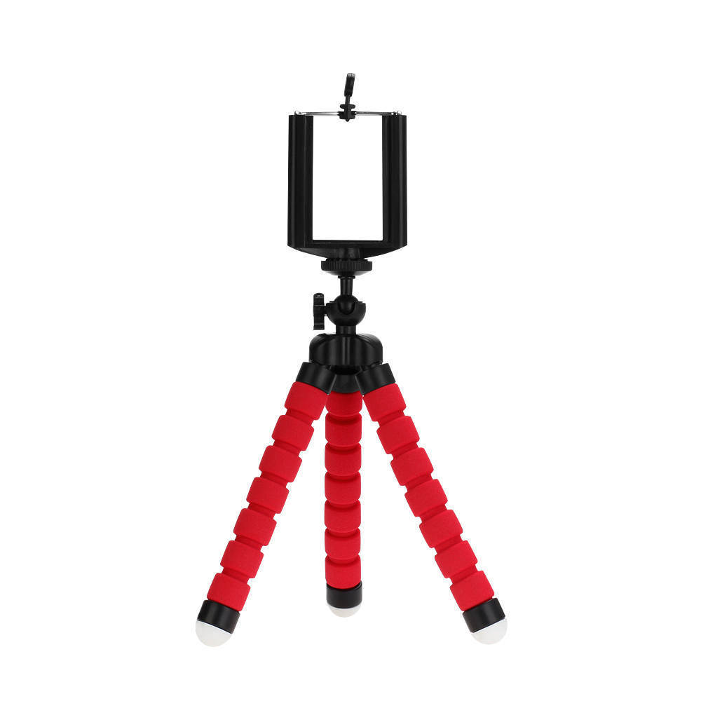3 col Flexible Tripod Holder For Cell Phone Car Camera Universal Mini Octopus Sponge Stand Bracket Selfie Monopod Mount With Clip by dhl