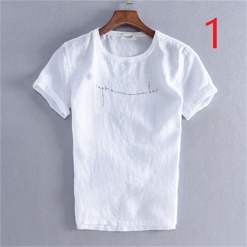 2021 New Summer Linen White T-shirt Men's Short-sleeved Solid Color Loose Large Size Casual Shirt Round Neck Breathable Di1n
2021 New Summer Linen White T-shirt Men's Short-sleeved Solid Color Loose Large Size Casual Shirt Round Neck Breathable Di1n