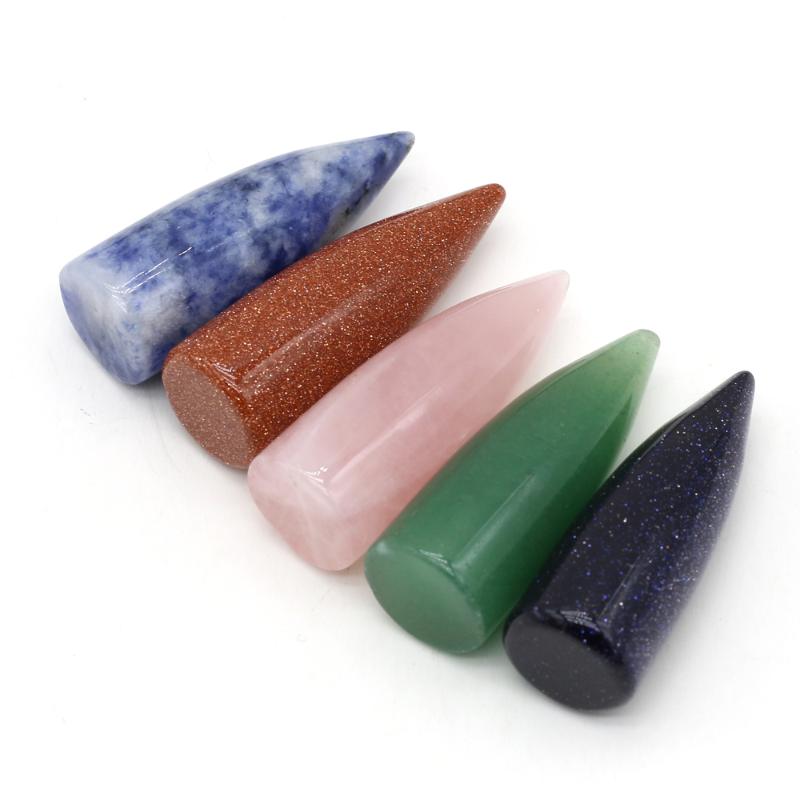 Charms Natural Stone Rose Quartz Green Aventurine High-Quality Long Conical For Jewelry Making DIY Pendant Necklace Accessories, Bronze;silver
Charms Natural Stone Rose Quartz Green Aventurine High-Quality Long Conical For Jewelry Making DIY Pendant Necklace Accessories, Bronze;silver