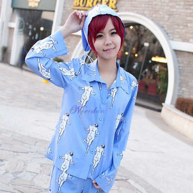 Anime Attack on Titan Levi Pajamas Sleepwear Shingeki No Kyojin Cosplay Costume Adult Pyjamas Pijamas Shirt Pants With Hat Y0913