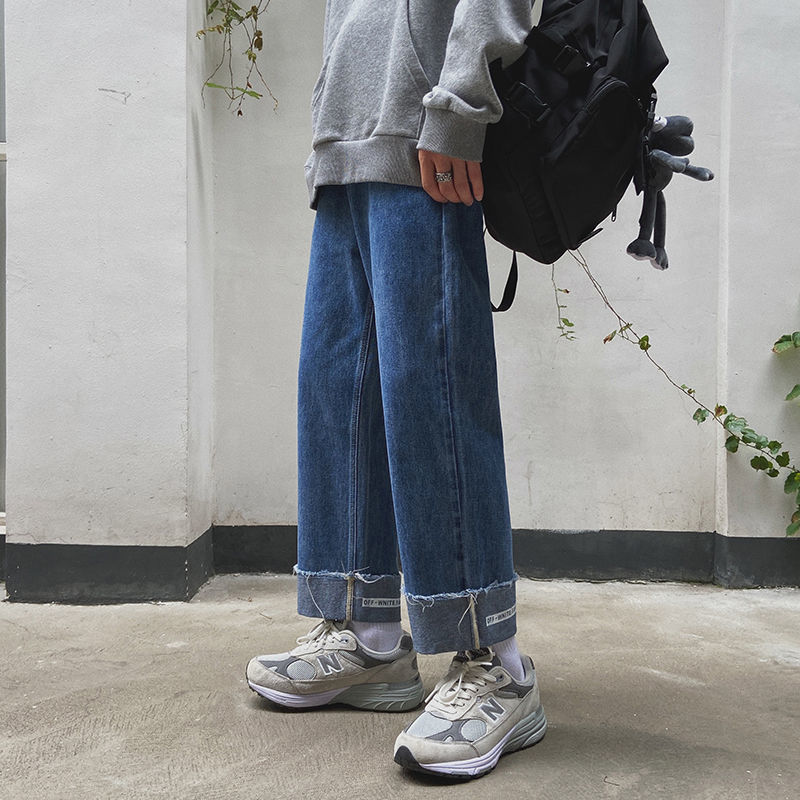 2021 Men's New Youth Printed Casual Pants Baggy Homme Classic Style Jeans Black/blue Color Biker Denim Fashion Trousers M-2xl Lyhy, Deep blue
2021 Men's New Youth Printed Casual Pants Baggy Homme Classic Style Jeans Black/blue Color Biker Denim Fashion Trousers M-2xl Lyhy, Deep blue