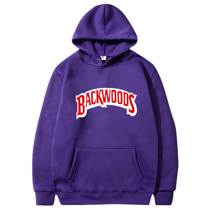 The screw thread cuff Hoodies Streetwear Backwoods Hoodie Sweatshirt Men Fashion autumn winter Hip Hop hoodie pullover Hoody