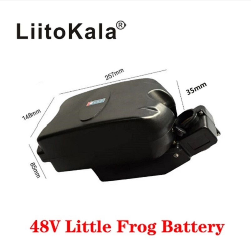 LiitoKala 48V little small frog under seat post ebike batteries pack for 250w 350w 500w motor battery
LiitoKala 48V little small frog under seat post ebike batteries pack for 250w 350w 500w motor battery