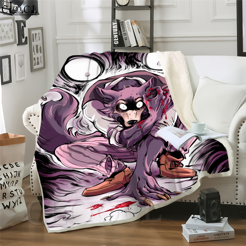 CLOOCL Hot Anime BEASTARS 3D Print Hip-hop Style Air Conditioning Blanket Sofa Teens Bedding Throw Blankets Plush Quilt
CLOOCL Hot Anime BEASTARS 3D Print Hip-hop Style Air Conditioning Blanket Sofa Teens Bedding Throw Blankets Plush Quilt
