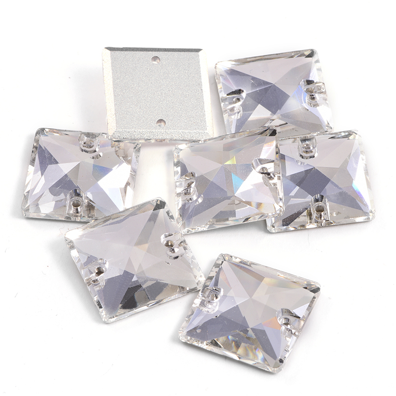 AAAAA Square Shape All Sizes Crystal Sew On Rhinestones Glass Flatback Sewing Crystal Stones For Wedding Dress
AAAAA Square Shape All Sizes Crystal Sew On Rhinestones Glass Flatback Sewing Crystal Stones For Wedding Dress