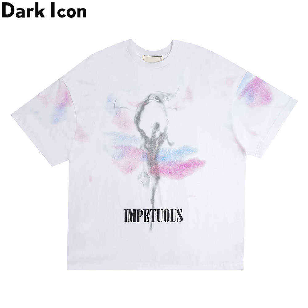 The Last Dance T-shirt Men Women Summer Short Sleeved Streetwear Men's Tshirts Black White Tee Shirts Man Clothes 210603