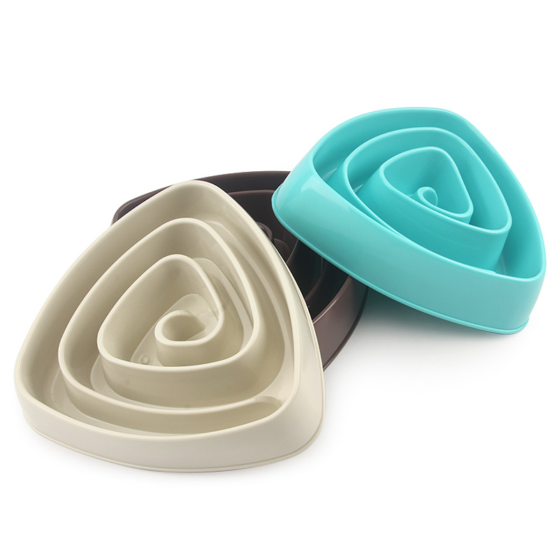 Triangular Dog Slow Eating Training Bowl Puppy Kitten Plastic Food Feeding Bowl Pet Avoid Choke Feeder Pet Dog Bowls
Triangular Dog Slow Eating Training Bowl Puppy Kitten Plastic Food Feeding Bowl Pet Avoid Choke Feeder Pet Dog Bowls