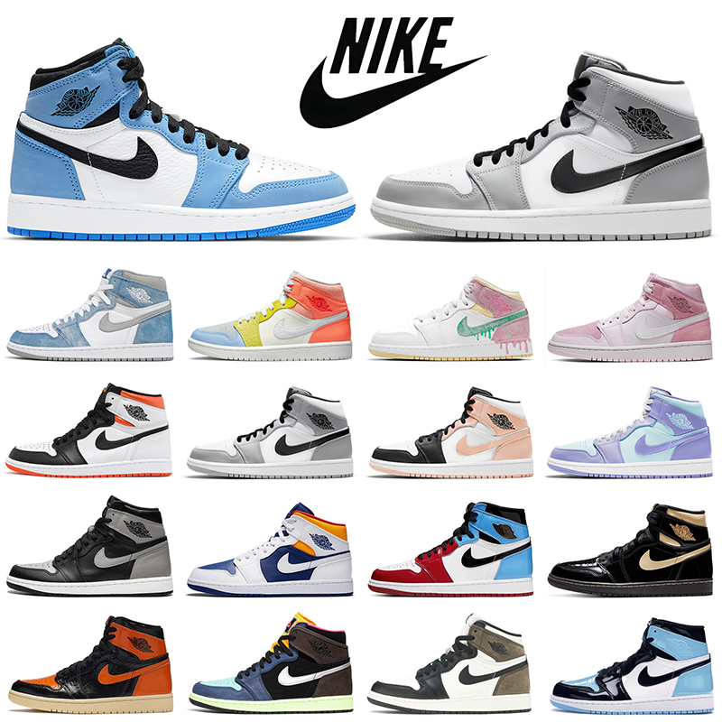 Hyper Royal 1s Men Basketball Shoes Jumpman 1 University Blue Chicago Womens Mens Trainers Sports Sneakers size 36-46
Hyper Royal 1s Men Basketball Shoes Jumpman 1 University Blue Chicago Womens Mens Trainers Sports Sneakers size 36-46