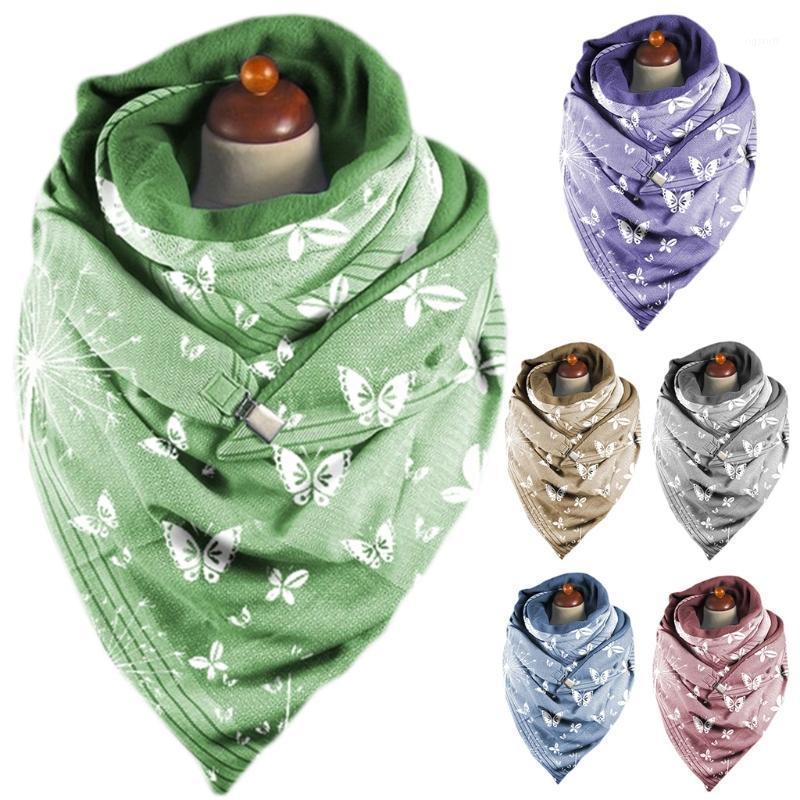 Scarves Women Winter Thicken Warm Large Triangle Scarf With Adjustable Clip Butterfly Printed Solid Color Shawl Wrap Snood Cold, Blue;gray
Scarves Women Winter Thicken Warm Large Triangle Scarf With Adjustable Clip Butterfly Printed Solid Color Shawl Wrap Snood Cold, Blue;gray